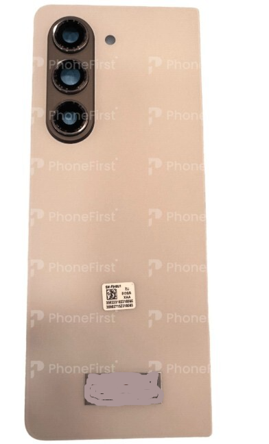 Samsung Z Fold 5 F946 - Battery Back With Lens Cream