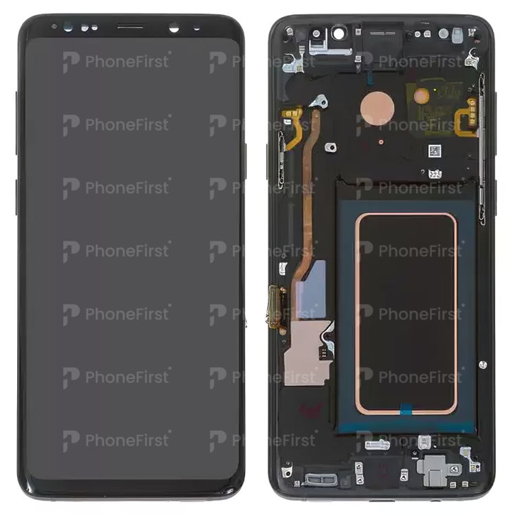 Samsung S9 Plus G965 LCD (W/F) Service Pack Black