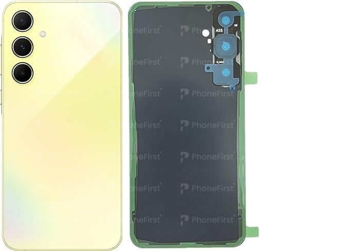 Samsung A55 5G A556 - Battery Back With Lens Awesome Lemon