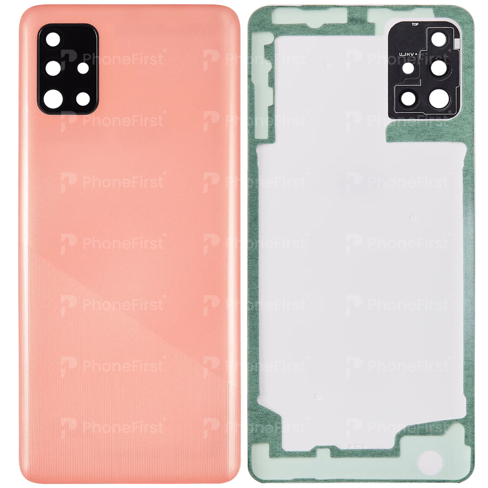 Samsung A51 A515 - Battery Back With Lens Prism Crush Pink