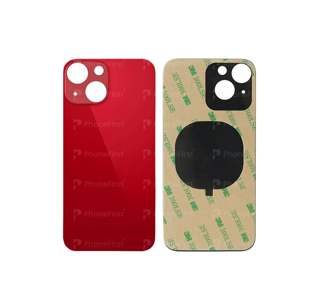 Apple iPhone 13 (6.1) - Battery Back Big Hole Red