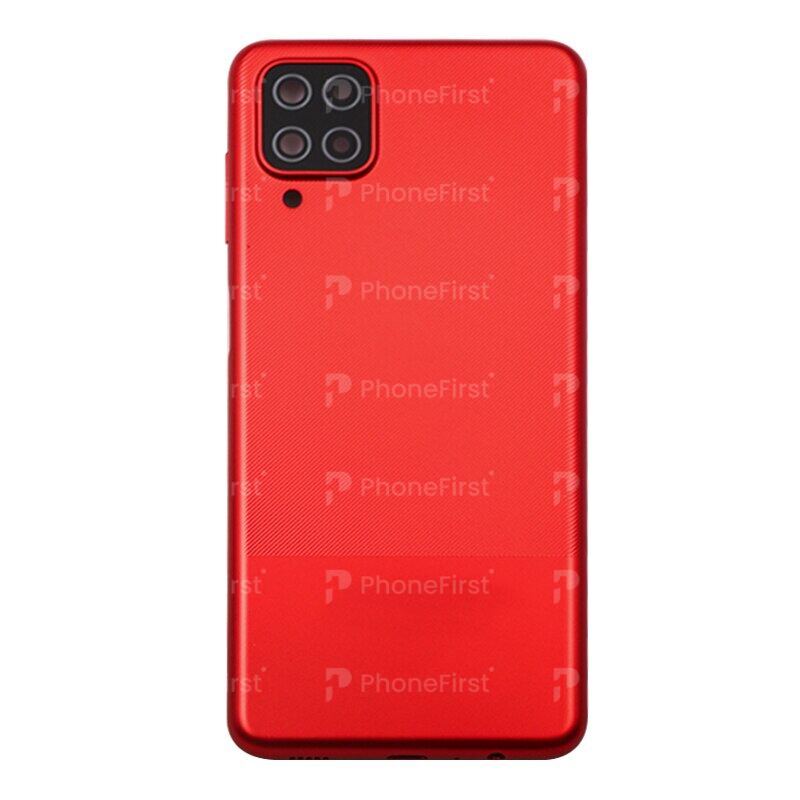 Samsung A12 A125 - Battery Back With Lens Red