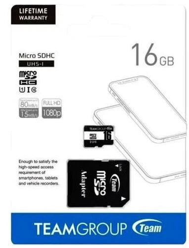 Team Group SDHC Memory Card 16GB