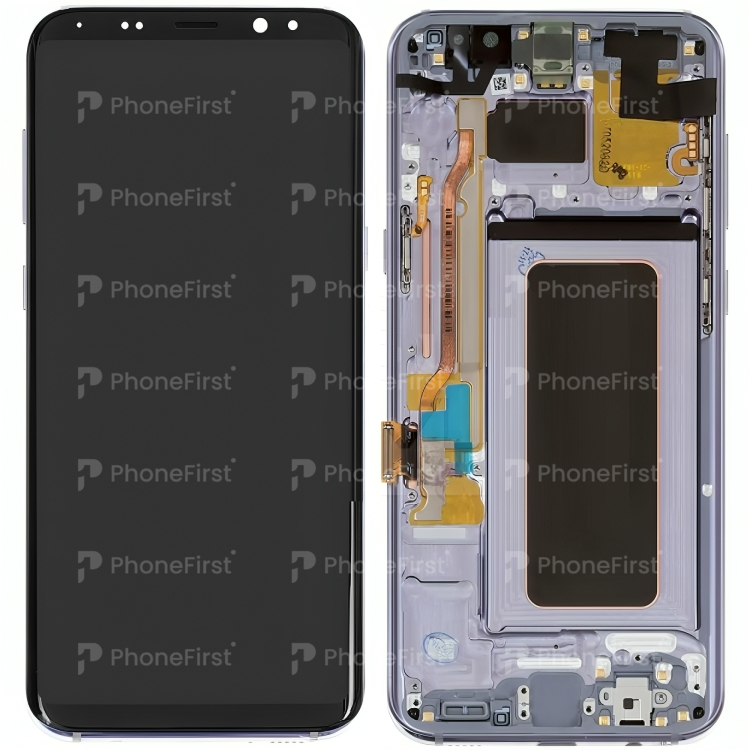 Samsung S8 Plus G955 LCD (W/F) Service Pack Orchid Grey / Violet