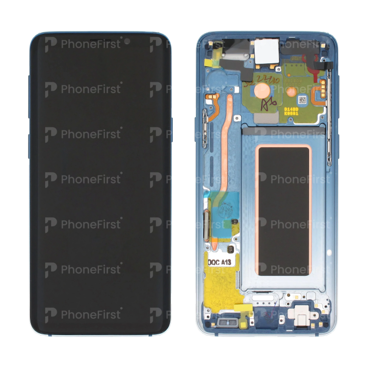 Samsung S9 G960 LCD (W/F) Service Pack Blue