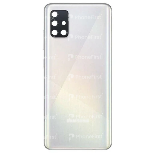 Samsung A51 A515 - Battery Back With Lens Haze Cush Silver