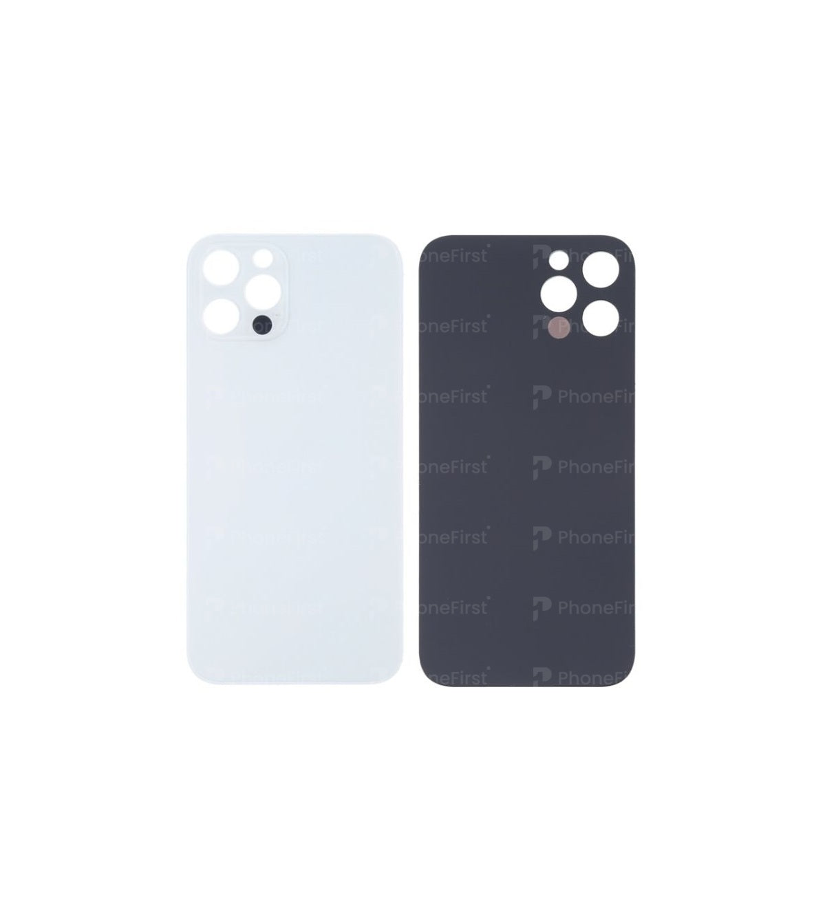 Apple iPhone 13 Pro - Battery Back Big Hole Nparts Advance Silver