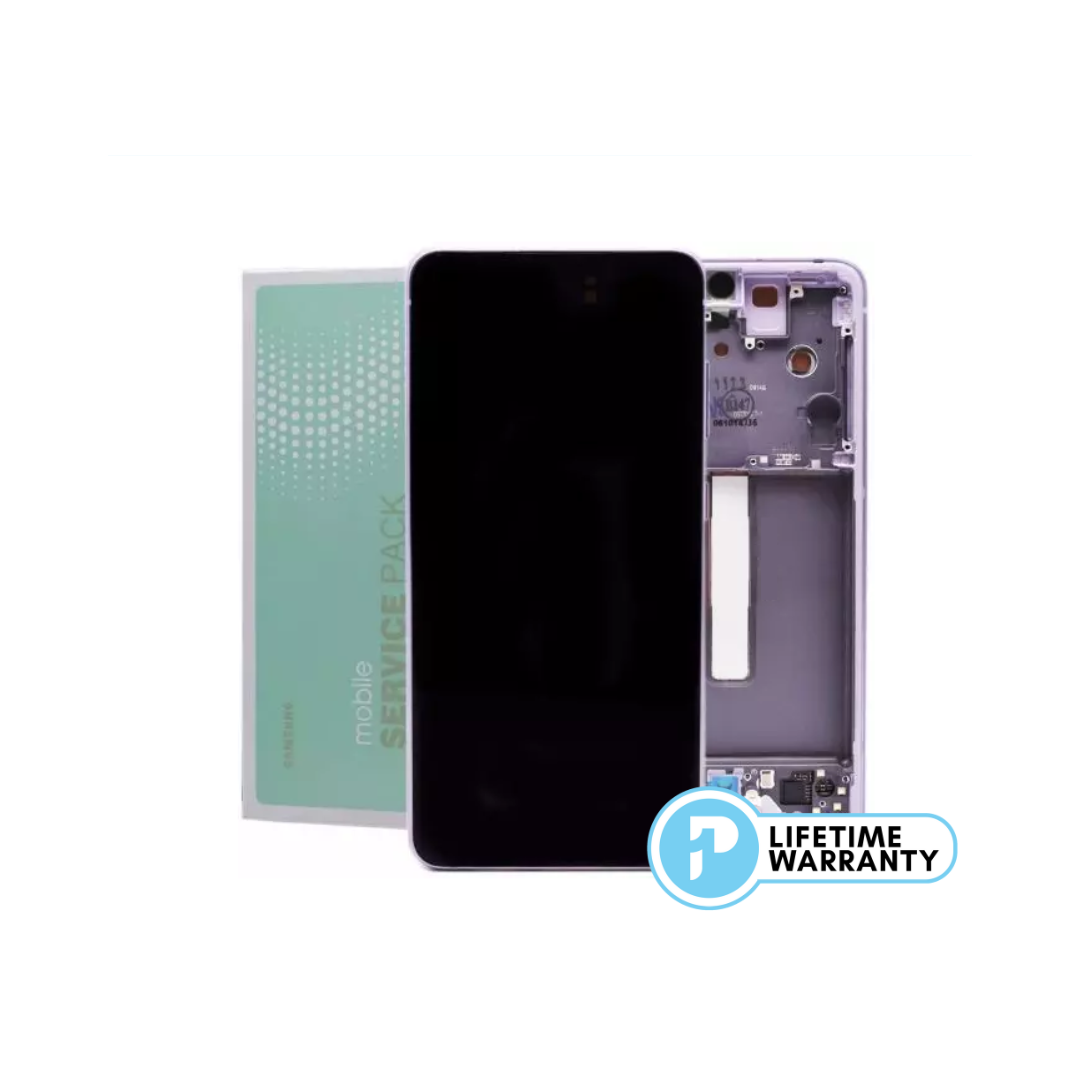 Samsung S21 FE G990 LCD (W/F) Service Pack Violet