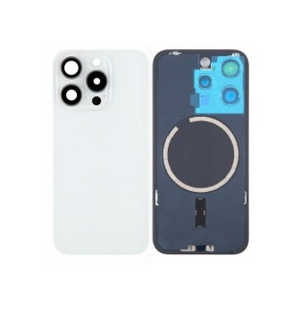 Apple iPhone 15 Pro - Battery Back With Magnet White Titanium