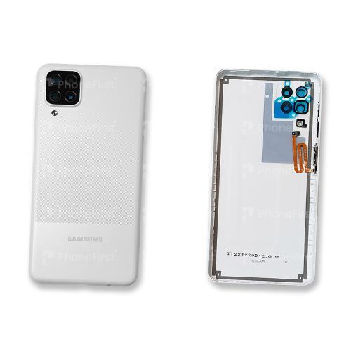 Samsung A12 A125 - Battery Back With Lens White
