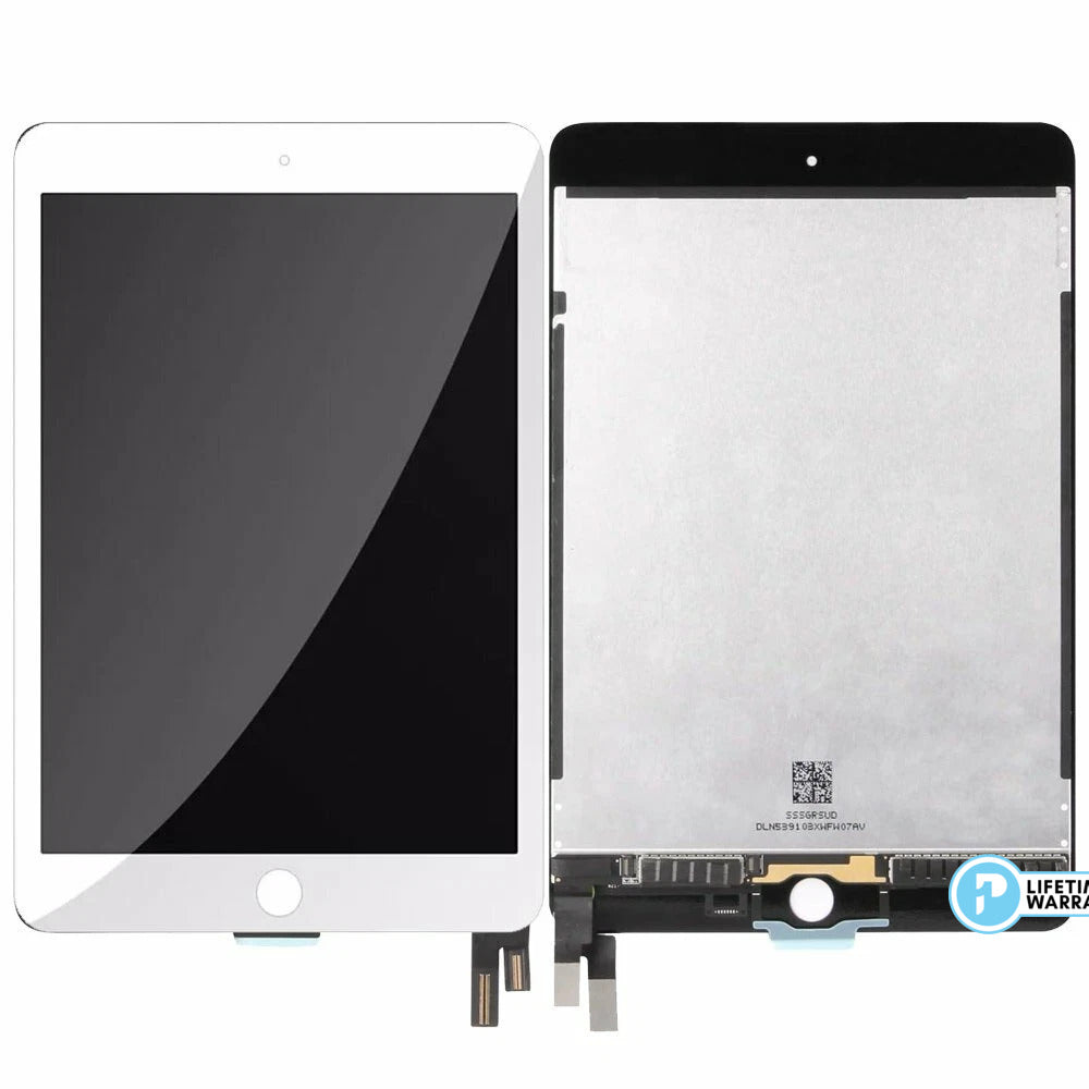 Apple iPad Mini 4 Lcd With Digitiser Assembly AfterMarket White