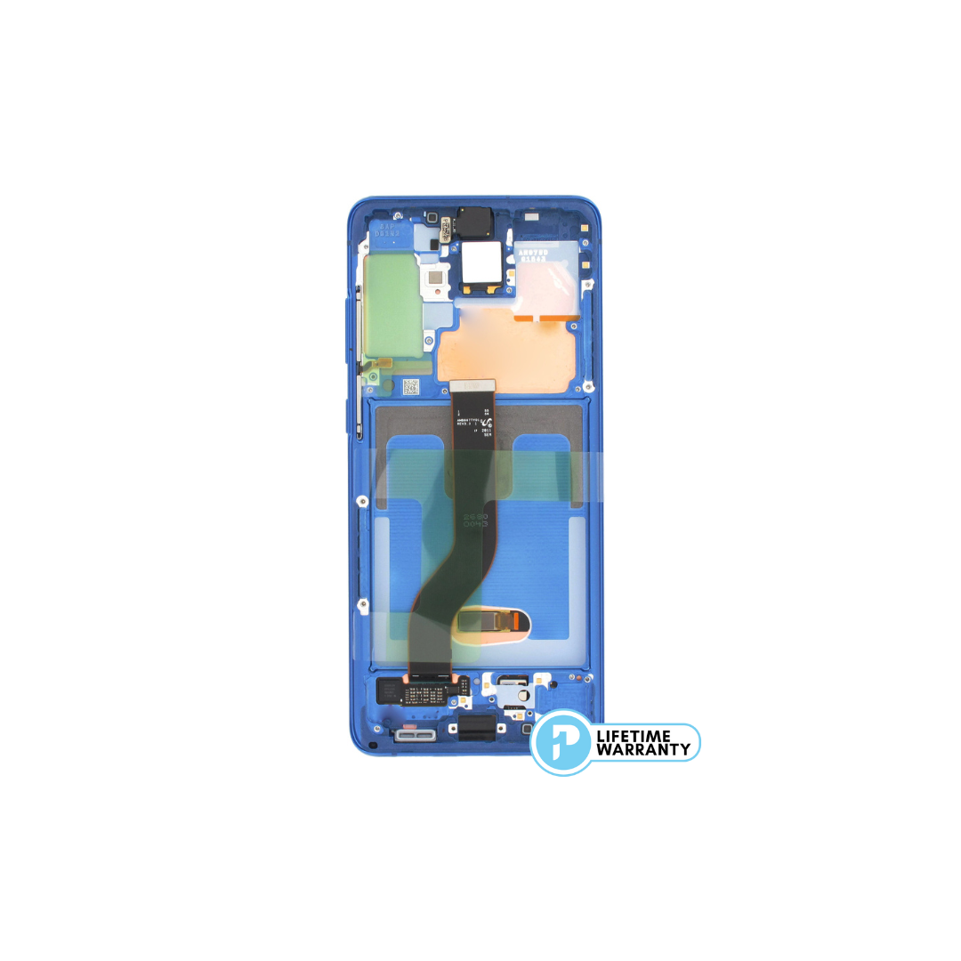 Samsung S20 Plus G985 LCD (W/F) Service Pack Cloud Blue (Sky Blue)